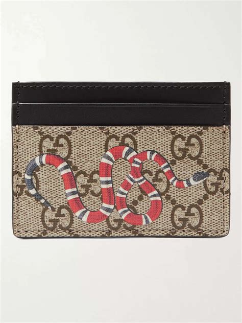 gucci fox card holder|gucci card holder men's selfridges.